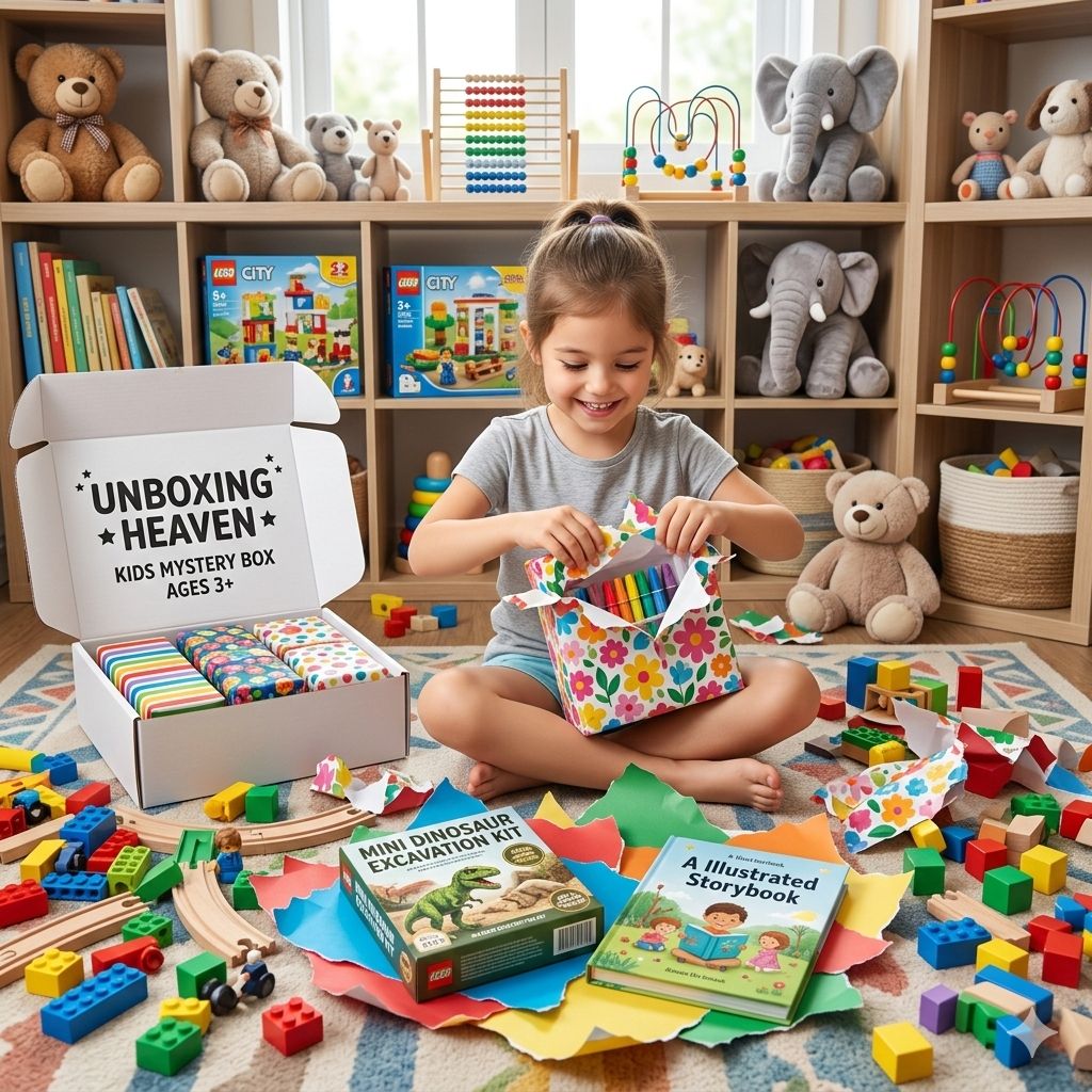 Kids Mystery Box - Ages 3+ (Half Term Special)